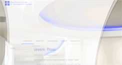 Desktop Screenshot of praxis-leimen.de